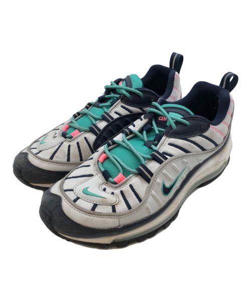 NIKE（ナイキ）NIKE (ナイキ) AIR MAX 98 ホワイト×グリーン サイズ:SIZE 27cmの古着・服飾アイテム