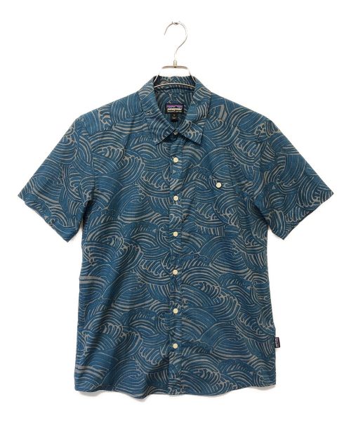 Patagonia（パタゴニア）Patagonia (パタゴニア) ゴートゥーシャツ ブルー サイズ:SIZE Sの古着・服飾アイテム