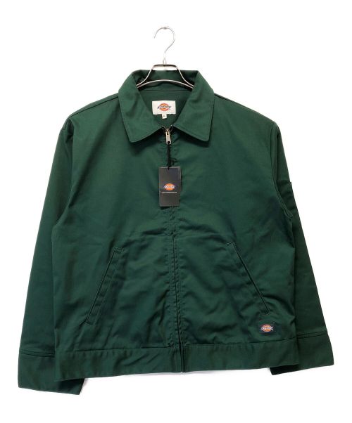 Dickies（ディッキーズ）Dickies (ディッキーズ) ジップジャケット グリーン サイズ:XL 未使用品の古着・服飾アイテム