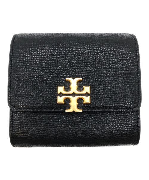 TORY BURCH（トリーバーチ）TORY BURCH (トリーバーチ) 2つ折り財布 ブラックの古着・服飾アイテム