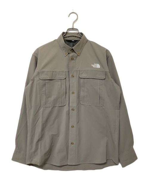 THE NORTH FACE（ザ ノース フェイス）THE NORTH FACE (ザ ノース フェイス) シーカーズシャツ ベージュ サイズ:SIZE Lの古着・服飾アイテム