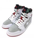 NIKEナイキ）の古着「AIR JORDAN1 HIGH ZOOM COMFORT」｜ホワイト×グレー