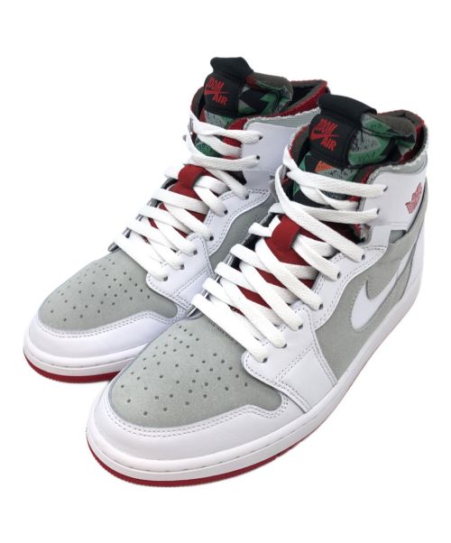 NIKE（ナイキ）NIKE (ナイキ) AIR JORDAN1 HIGH ZOOM COMFORT ホワイト×グレー サイズ:SIZE 27cmの古着・服飾アイテム