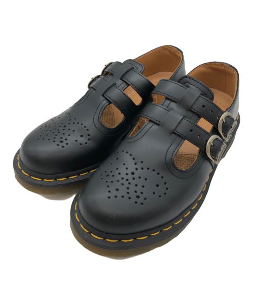 Dr.Martens（ドクターマーチン）Dr.Martens (ドクターマーチン) レザーストラップシューズ ブラック サイズ:UK5の古着・服飾アイテム