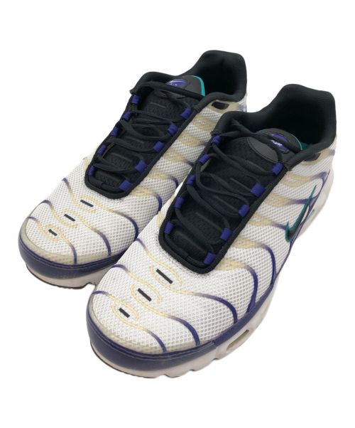 NIKE（ナイキ）NIKE (ナイキ) AIR MAX PLUS ホワイト×パープル サイズ:28の古着・服飾アイテム