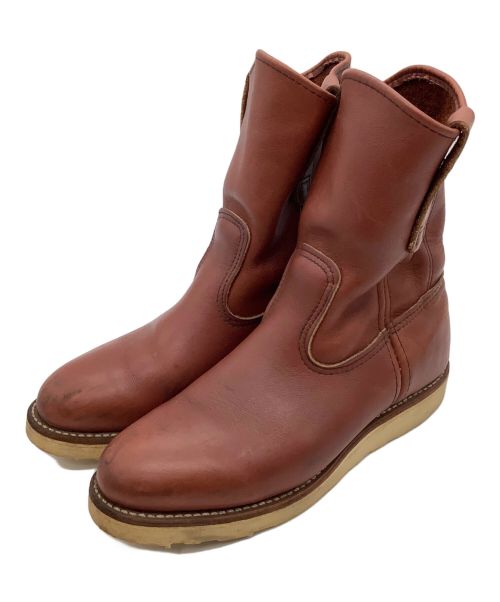 RED WING（レッドウィング）RED WING (レッドウィング) ペコスブーツ ブラウン サイズ:SIZE 24cmの古着・服飾アイテム