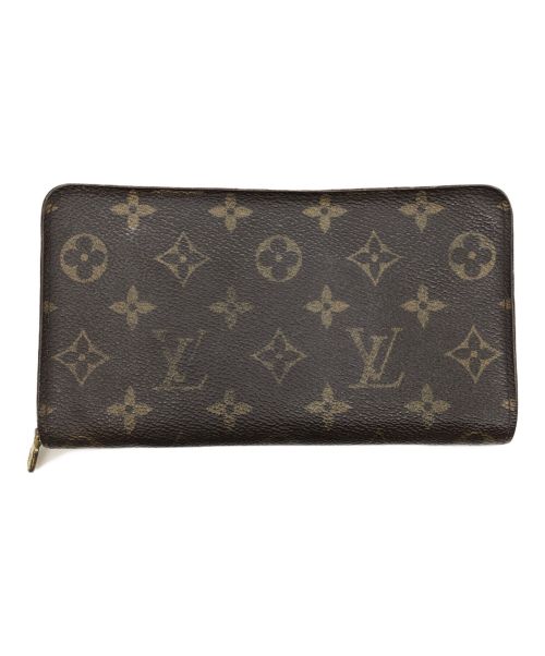 LOUIS VUITTON（ルイ ヴィトン）LOUIS VUITTON (ルイ ヴィトン) ポルトモネ・ジップ ブラウンの古着・服飾アイテム