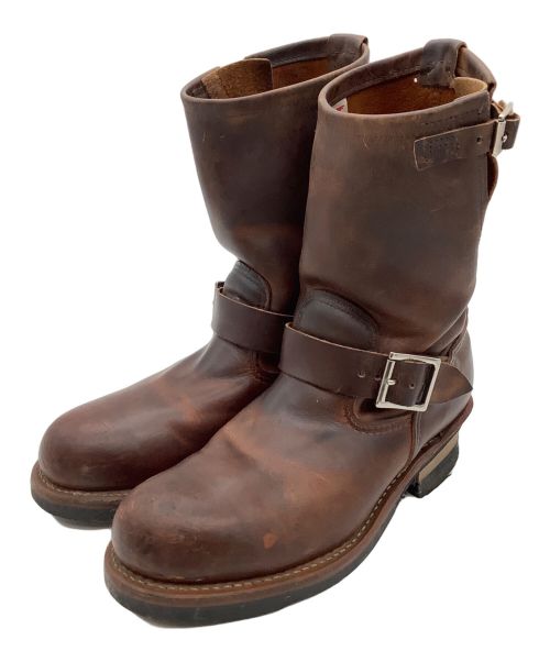 RED WING（レッドウィング）RED WING (レッドウィング) エンジニアブーツ ブラウン サイズ:SIZE 25.5cmの古着・服飾アイテム