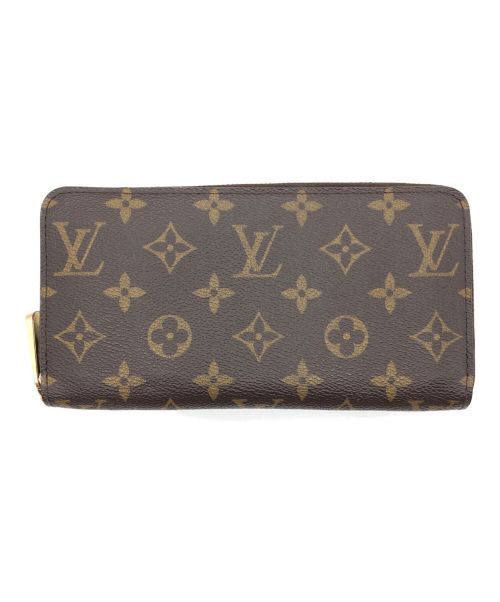 LOUIS VUITTON（ルイ ヴィトン）LOUIS VUITTON (ルイ ヴィトン) ラウンドファスナー財布 ブラウンの古着・服飾アイテム