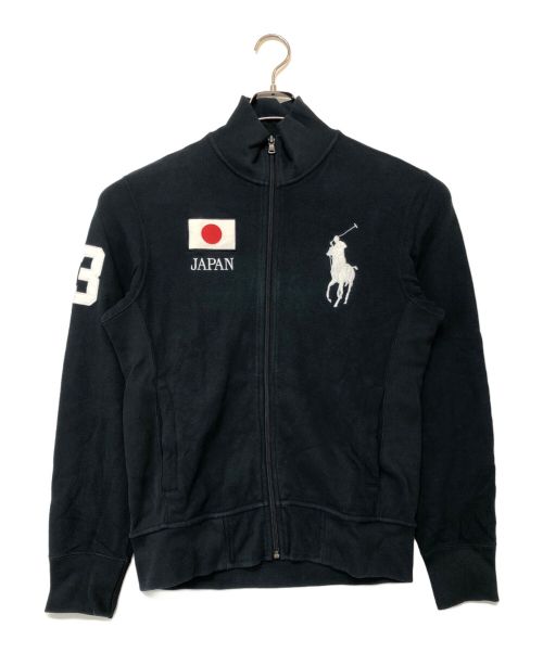 POLO RALPH LAUREN（ポロ・ラルフローレン）POLO RALPH LAUREN (ポロ・ラルフローレン) ジップジャケット ブラック サイズ:Mの古着・服飾アイテム