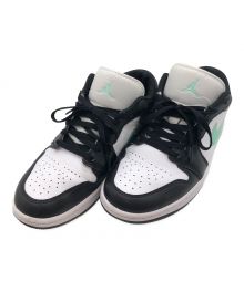 NIKE（ナイキ）の古着「Air Jordan 1 Low "Green Glow"」｜ブラック×ホワイト