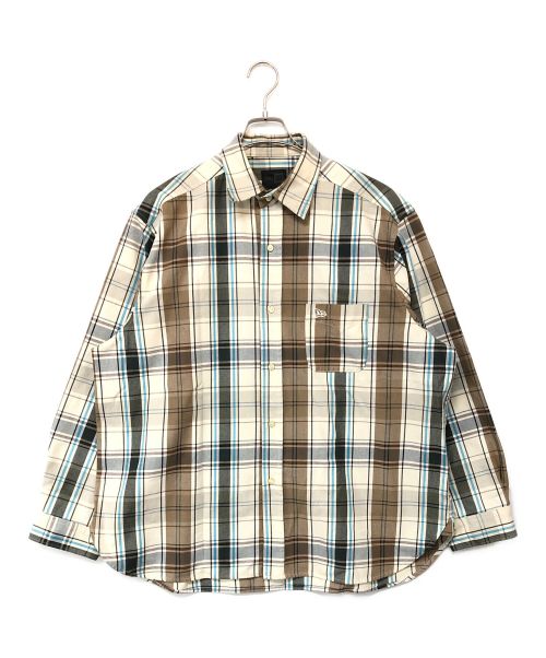 New Era（ニューエラ）New Era (ニューエラ) シャツ ベージュ サイズ:SIZE Lの古着・服飾アイテム