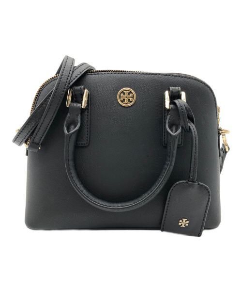 TORY BURCH（トリーバーチ）TORY BURCH (トリーバーチ) 2WAYバッグ ブラックの古着・服飾アイテム