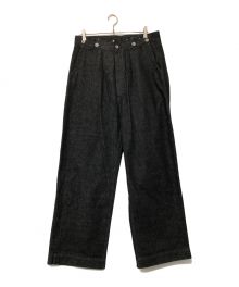 MHL（エムエイチエル）の古着「CANTON DENIM PANT」｜ブラック