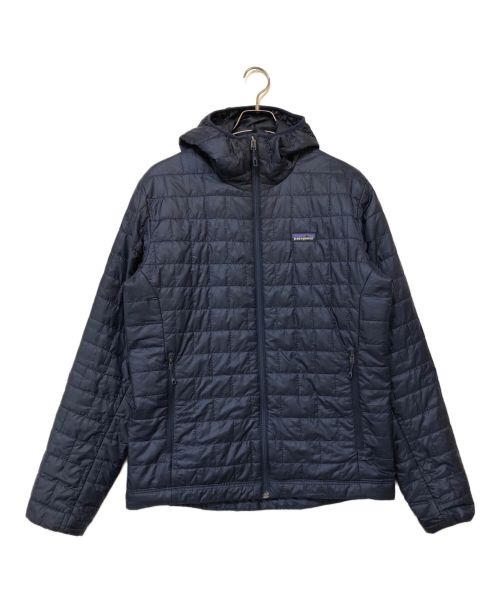 Patagonia（パタゴニア）Patagonia (パタゴニア) ナノパフフーディジャケット ネイビー サイズ:SIZE Mの古着・服飾アイテム