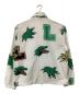 LACOSTE (ラコステ) トラックジャケット ホワイト×グリーン サイズ:M：10000円