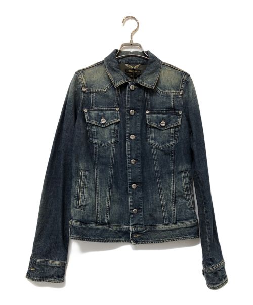 DIESEL（ディーゼル）DIESEL (ディーゼル) デニムジャケット インディゴ サイズ:XS 未使用品の古着・服飾アイテム