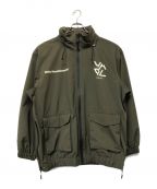 WHITE MOUNTAINEERING×Kiu WMBCホワイトマウンテ二アニング×）の古着「マウンテンパーカー」｜カーキ