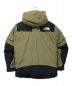 THE NORTH FACE (ザ ノース フェイス) マウンテンダウンジャケット カーキ×ブラック サイズ:M：30000円