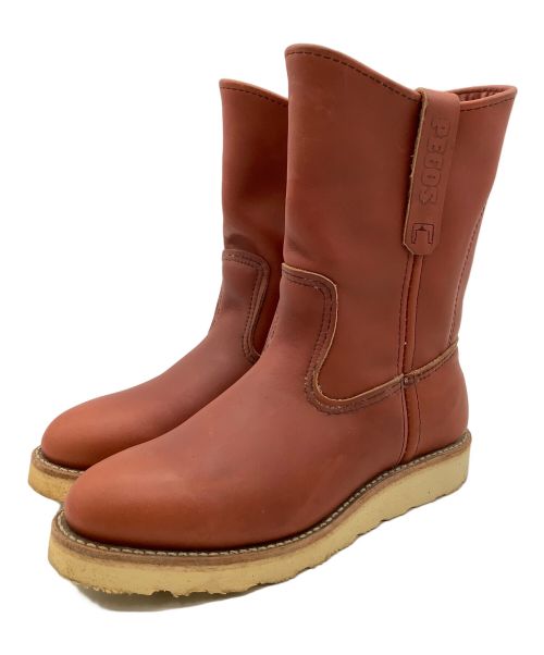 RED WING（レッドウィング）RED WING (レッドウィング) ペコスブーツ ブラウン サイズ:23の古着・服飾アイテム