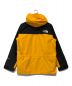 THE NORTH FACE (ザ ノース フェイス) マウンテンパーカー ブラック×イエロー サイズ:SIZE M：17000円