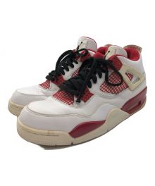 NIKE（ナイキ）の古着「Air Jordan 4 Retro "Alternate 89"」｜ホワイト×レッド