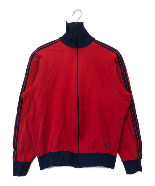 adidas（アディダス）adidas (アディダス) トラックジャケット レッド サイズ:6の古着・服飾アイテム