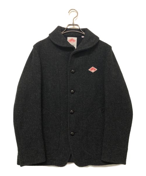 DANTON（ダントン）DANTON (ダントン) 丸襟ウールモッサジャケット グレー サイズ:SIZE Lの古着・服飾アイテム