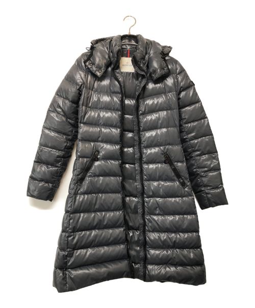 MONCLER（モンクレール）MONCLER (モンクレール) ダウンコート グレー サイズ:SIZE0の古着・服飾アイテム