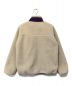 Patagonia (パタゴニア) ボアジャケット ベージュ×パープル サイズ:SIZE XL：7000円