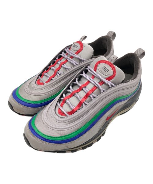 NIKE（ナイキ）NIKE (ナイキ) AIRMAX97　スニーカー グレー×グリーン サイズ:SIZE 28cmの古着・服飾アイテム