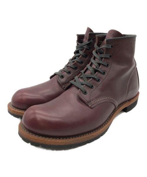 RED WING（レッドウィング）RED WING (レッドウィング) レザーブーツ ワインレッド×ブラウン サイズ:26.5の古着・服飾アイテム