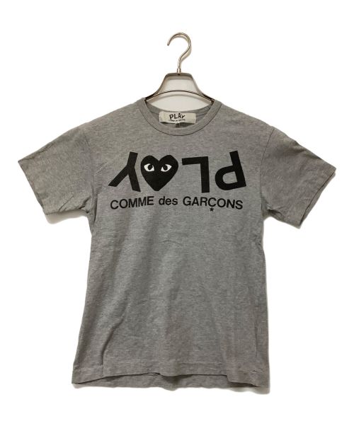 PLAY COMME des GARCONS（プレイ コムデギャルソン）PLAY COMME des GARCONS (プレイ コムデギャルソン) 半袖カットソー グレー サイズ:Mの古着・服飾アイテム