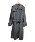 AURALEE（オーラリー）の古着「FINX POLYESTER BIG TRENCH COAT」｜ブルー