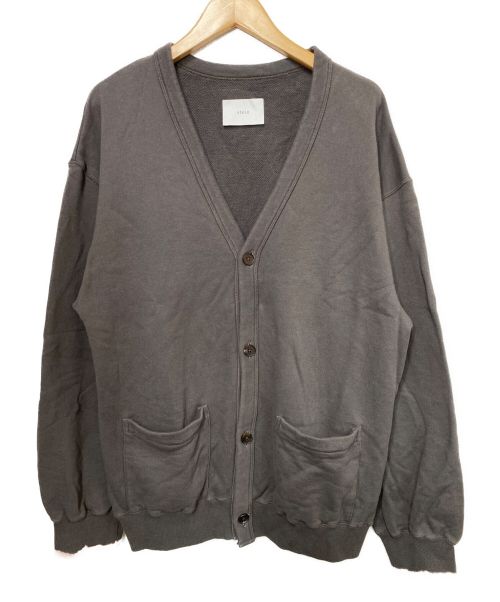 stein（シュタイン）stein (シュタイン) OVERSIZED REBUILD SWEAT CARDIGAN グレイカーキ サイズ:Sの古着・服飾アイテム