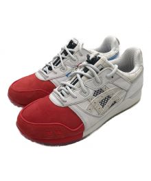 asics×MITA SNEAKERS（アシックス×ミタ スニーカーズ）の古着「ローカットスニーカー」｜レッド×ホワイト