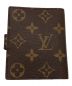 LOUIS VUITTON (ルイ ヴィトン) 手帳カバー ブラウン：10800円