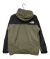 THE NORTH FACE (ザ ノース フェイス) マウンテンライトジャケット オリーブ×ブラック サイズ:SIZE L：24800円