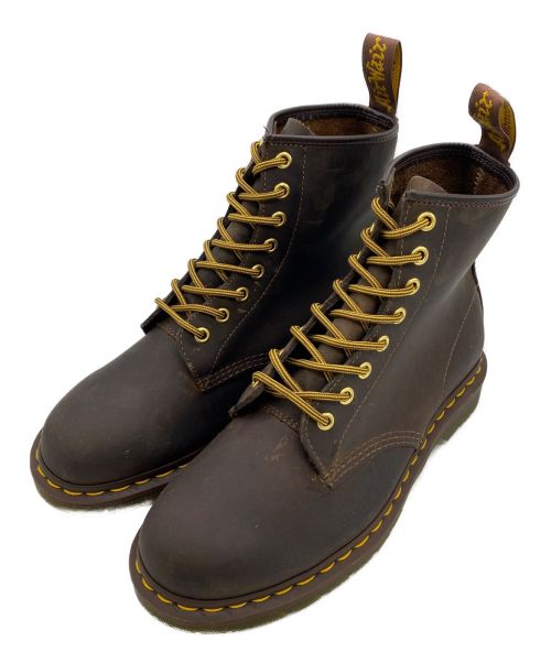 Dr.Martens（ドクターマーチン）Dr.Martens (ドクターマーチン) 8ホールブーツ ブラウン サイズ:8の古着・服飾アイテム