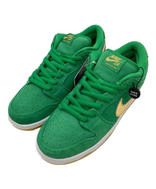 NIKE SB（ナイキエスビー）NIKE SB (ナイキエスビー) ローカットスニーカー グリーン サイズ:27.5 未使用品の古着・服飾アイテム