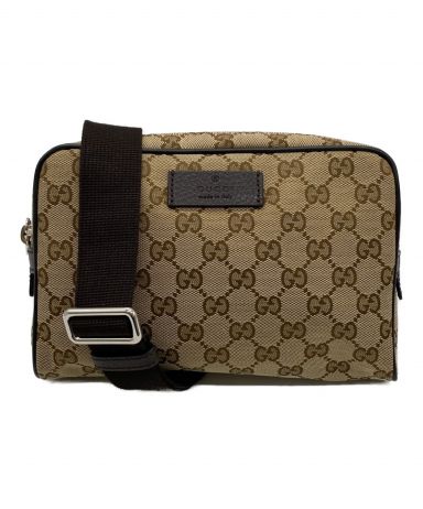 中古・古着通販】GUCCI (グッチ) ウエストバッグ ブラウン｜ブランド