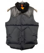 RockyMountainFeatherBed×BEAMSロッキーマウンテンフェザーベッド×ビームス）の古着「ダウンベスト」｜ブラック