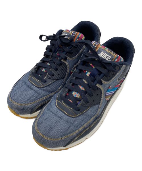 NIKE（ナイキ）NIKE (ナイキ) AIR MAX 90 PREMIUM ブルー サイズ:28.5の古着・服飾アイテム