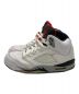 NIKE (ナイキ) AIR JORDAN 5 RETRO ホワイト×レッド サイズ:26.5：10800円