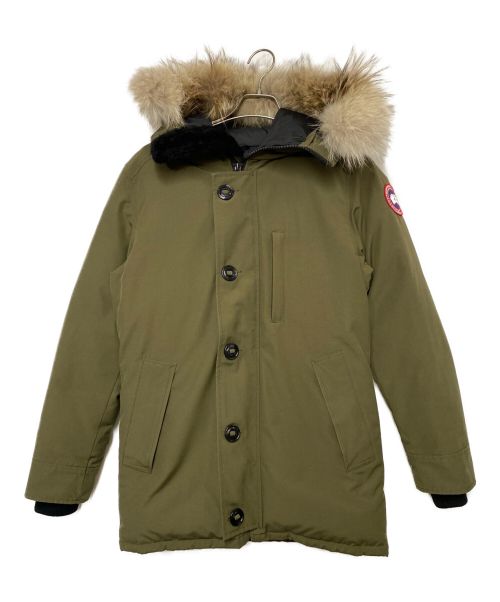 CANADA GOOSE（カナダグース）CANADA GOOSE (カナダグース) ジャスパー オリーブ サイズ:SIZE Sの古着・服飾アイテム