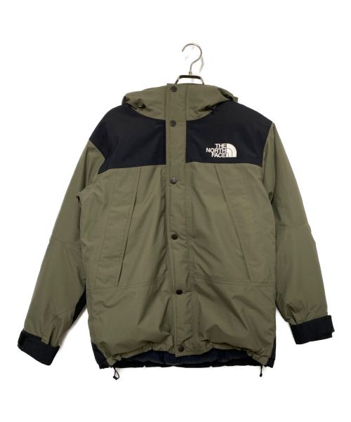 THE NORTH FACE（ザ ノース フェイス）THE NORTH FACE (ザ ノース フェイス) マウンテンダウンジャケット オリーブ×ブラック サイズ:Ｍの古着・服飾アイテム