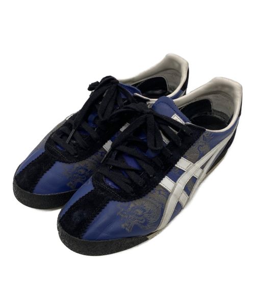 Onitsuka Tiger（オニツカタイガー）Onitsuka Tiger (オニツカタイガー) BAIT (ベイト) ローカットスニーカー ブルー サイズ:26.5の古着・服飾アイテム