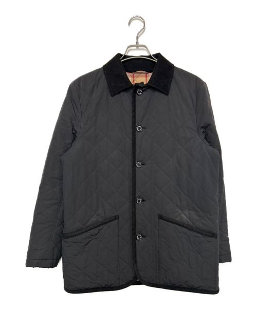 MACKINTOSH LONDON（マッキントッシュ ロンドン）MACKINTOSH LONDON (マッキントッシュ ロンドン) キルティングジャケット ブラック×レッド サイズ:38の古着・服飾アイテム