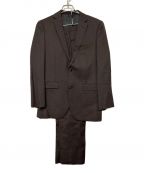 BLACK LABEL CRESTBRIDGEブラックレーベル クレストブリッジ）の古着「2Bセットアップスーツ」｜ダークブラウン