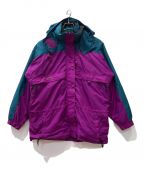 Columbiaコロンビア）の古着「MOUNTAIN PARKA」｜パープル×グリーン